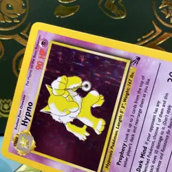 Pokemon TCG Hypno 8/62 Fossil Holo Rare LP + - Image 3