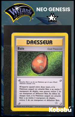 Carte Pokemon Baie 99/111 Unlimited Ed 2 Neo Genesis Wizards 6 - Image 1