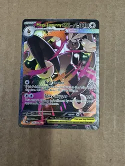 Pokemon Mega Lopunny EX 128/094 Phantasmal Flames Special Rare Holo - Image 1