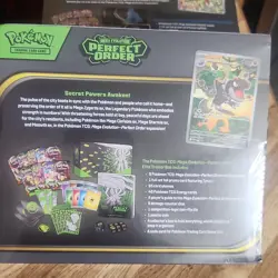Pokemon Mega Evolution Perfect Order Elite Trainer Box Tyrunt Zygarde Clefable - Image 2