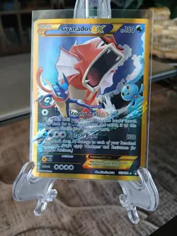 Pokemon TCG Gyarados EX 123/122 XY Breakpoint 2016 Secret Holo Rare NM - Image 1
