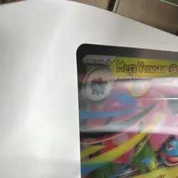 Pokemon Mega Venusaur Ex Holo Mega Evolution Black Star Promo 013 NM Oversized - Image 3