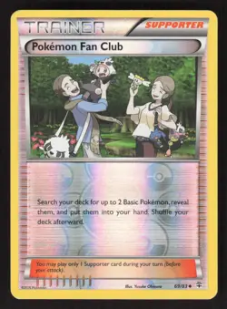 Pokemon TCG Generations Reverse Holo Pokemon Fan Club #69/83 - Image 1