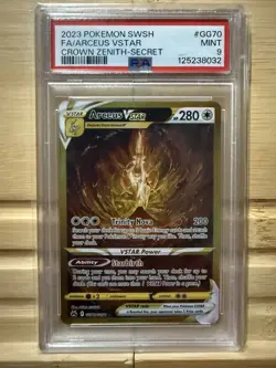 Pokemon TCG Arceus VSTAR Crown Zenith GG70/GG70 Mint Former PSA 9 - Image 1