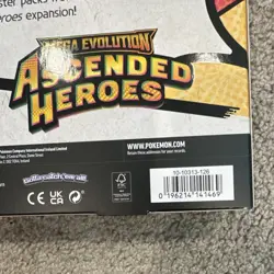 Pokemon TCG Mega Evolution Ascended Heroes Emboar EX Box - Image 4