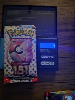 Pokemon 151 English Heavy Sealed Booster Pack 21.56g Scarlet & Violet 🔥 - Image 2