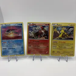 Pokemon TCG Raikou 55/162 Entei 14/98 & Suicune 30/122 Holo Rare - Image 1