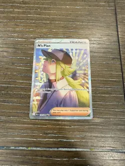 Pokemon TCG N's Plan 170/086 Sir Black Bolt - Image 1