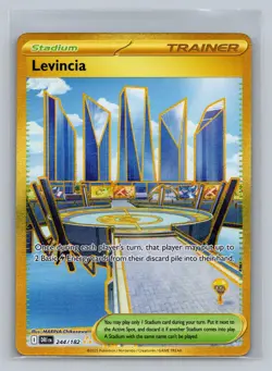 Levincia 244/182 Hyper Rare Destined Rivals Pokemon NM - Image 1