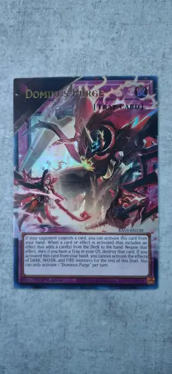 Yu-Gi-Oh! Konami Dominus Purge RA05-EN150 Rarity Collection 5 1st Edition Trap - Image 1