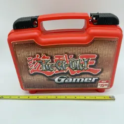 Yu-Gi-Oh! Limited Edition Vintage Red Gamer Card Carrying Case Yugioh TCG OCG - Image 3