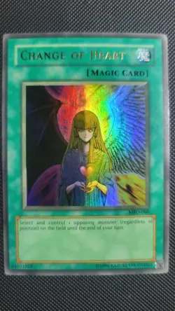 Yu-Gi-Oh Change of Heart MRD060 Ultra Rare UNLIMITED - Image 1