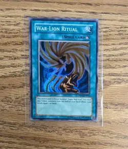 Yu-Gi-Oh! War-Lion Ritual PP02-EN002 Unlimited Super Rare NM - Image 1