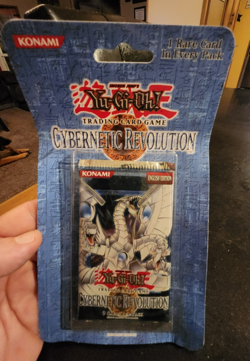 Yugioh 1ST Edition Cybernetic Revolution Blister Pack (2005) Factory Sealed - Image 1