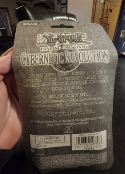 Yugioh 1ST Edition Cybernetic Revolution Blister Pack (2005) Factory Sealed - Image 4