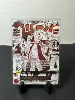 One Piece Come On!! We'll Fight You!! (Alt Art) OP09-020 PRB-02 Manga Event EN - Image 1