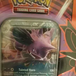 Pokemon TCG Team Rocket Nidoking Destined Rivals Tin Brand New Factory Sealed - Image 2