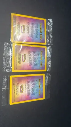 Pokemon TCG Ancient Mew Vintage Promo from 2000 Movie New & Sealed Rare Qty - Image 3