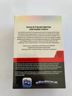 NEW SEALED Pokemon TCG Scarlet and Violet Prismatic Evolutions Booster Bundle - Image 4