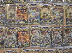 POKEMON LOT OF 36 SEALED SWSH Brilliant Stars BOOSTER PACK PACKS NEW = BOX QTY! - Image 2