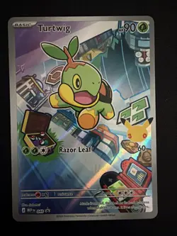 Turtwig 040 ME Mega Evolution Promo Holo Basic HP90 Grass Pokemon TCG English - Image 1