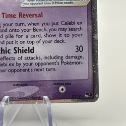 Pokemon Celebi ex 17/17 Holo Pop Series 2 - Image 5