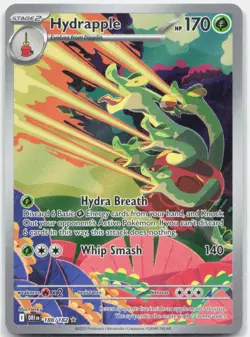 Hydrapple 188/182 Illustration Rare Destined Rivals Pokemon Near Mint - Image 1
