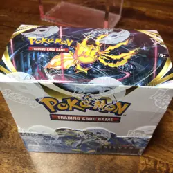 Pokemon TCG sliver Tempest Booster Box W/ Acrylic case - Image 4