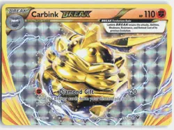 Carbink BREAK 51/124 BREAK Rare Fates Collide Pokemon Near Mint - Image 1