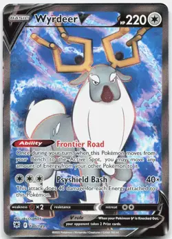 Wyrdeer V 180/189 Ultra Rare Astral Radiance Pokemon Near Mint - Image 1
