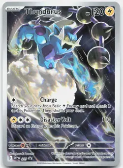 Thundurus 209 Holo Promo Scarlet & Violet Promo Pokemon Near Mint - Image 1
