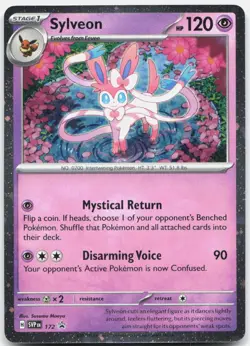 Sylveon (Cosmos Holo) 172 Holo Promo Scarlet & Violet Promo Pokemon Near Mint - Image 1