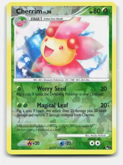 Cherrim 6/17 Uncommon POP Series 8 Pokemon Reverse Holo Near Mint - Image 1