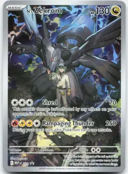 N's Zekrom - 031 031 Holo Promo ME: Mega Evolution Promo Pokemon Near Mint - Image 1
