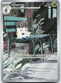 Spewpa 089/088 Holo Illustration Rare Perfect Order Pokemon Near Mint - Image 1