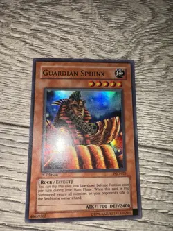 Yu-Gi-Oh! Guardian Sphinx PGD-025 Ultra Rare 1st Edition Lp Great Condition - Image 1