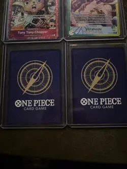 One Piece tcg 8 card lot shirahoshi alt leader, Tony Chopper, Lucky.Roux +more - Image 3