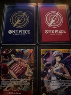 One Piece tcg 8 card lot shirahoshi alt leader, Tony Chopper, Lucky.Roux +more - Image 4