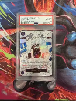 Namco PSA 10 Gear Two OP11-080 Alternate Art Foil Rare EN 2025 - Image 1