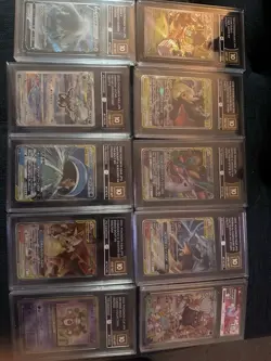 BUNDLE OF 10 PG 10 Graded Pokemon Card Bundle Japanese Pokemon Cards - Image 1