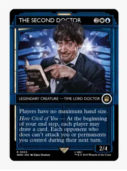 The Second Doctor (Showcase) MTG WHO | Azorius Group Hug No Max Hand | Rare | NM - Image 1