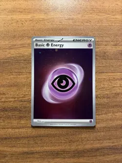 💎Basic Psychic Energy Cosmos Holo #5 Pokemon Scarlet & Violet Energy LP - Image 1