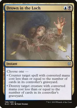 Drown in the Loch - Throne of Eldraine - Magic The Gathering - MTG - Image 1