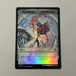 Spirit | Copy - Double Sided Token FOIL - Secrets of Strixhaven - MTG - Image 3