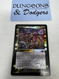 Last Stand - Apocalypse FOIL - Magic the Gathering MTG - Signed - Image 1
