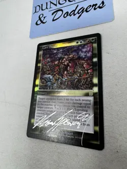 Last Stand - Apocalypse FOIL - Magic the Gathering MTG - Signed - Image 3
