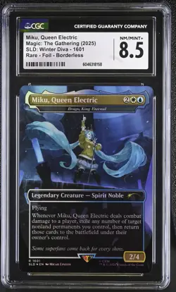 BRAGO, KING ETERNAL Secret Lair Foil Rare CGC 8.5 MTG EDH [Nostalgium] - Image 1