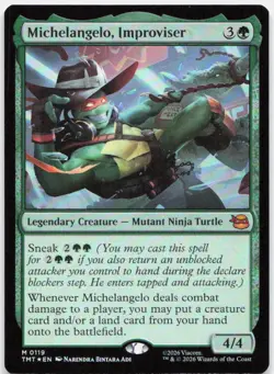 Michelangelo, Improviser *Foil* TMT 119 NM - Image 1