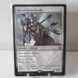 MTG - Sire of Seven Deaths - Creature Eldrazi - FDN #1 - Mythic - NM/M - Image 1