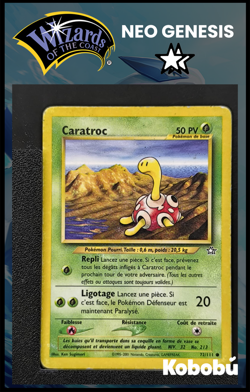 Carte Pokemon Caratroc 72/111 Unlimited Ed 2 Neo Genesis Wizards 9 - Image 1